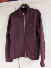 John Whitaker Legend Zip Up Jacket Size L  Burgundy Women's