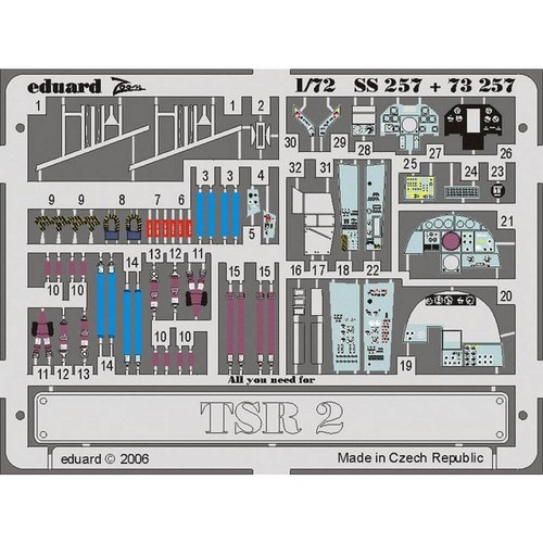 Tsr photo etched - 1:72,