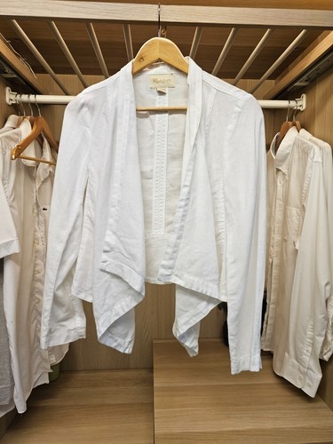 Womens monsoon white linen - womens,