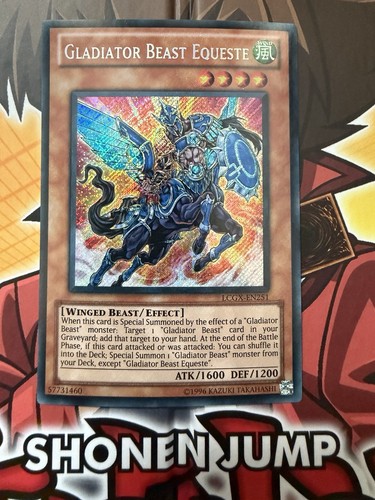 Yugioh card gladiator beast - yugioh,