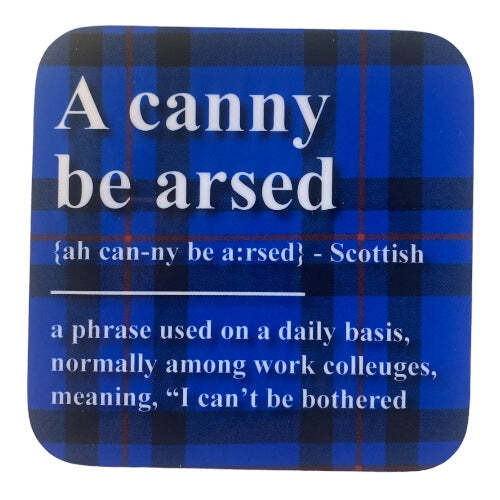Tartan banter scottish coaster - tartan,