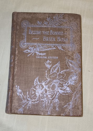 Vintage hardback book - book, beside
