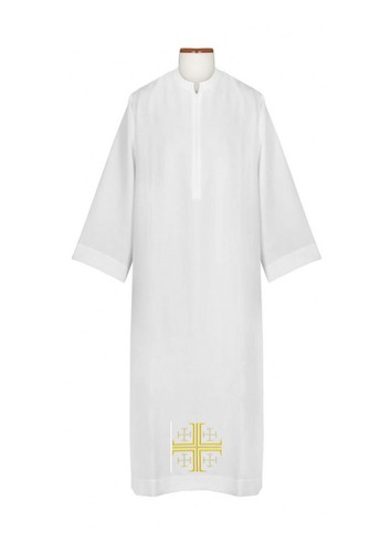 Lay clergy white jerusalem - clergy,