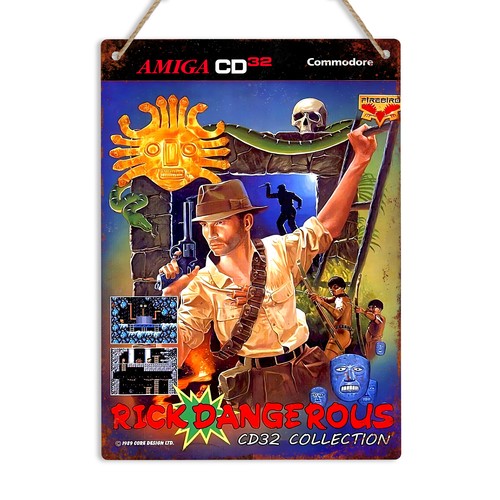 Rick dangerous amiga 32 - rick, cd