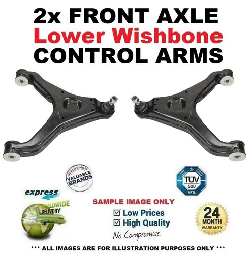 Front lower control arms - front,