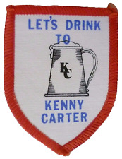 Kenny Carter British motorcycle speedway rider Patch 96mmx73mm - New