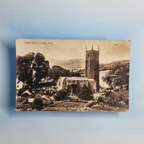 Combe martin postcard - combe, c1920