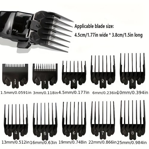 10pcs black plastic - 10pcs,
