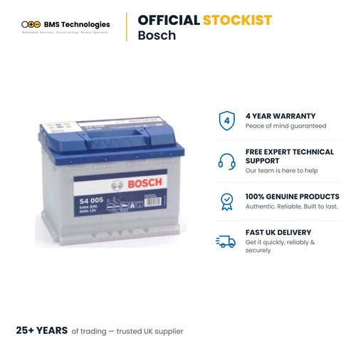 Bosch s4005 car - s4005, battery