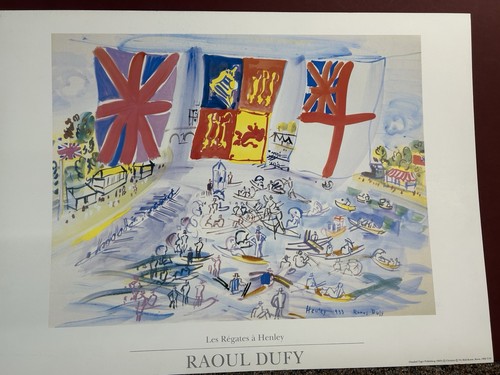Vintage raoul dufy - dufy, les