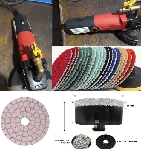Wet polisher inch core bit - polisher,