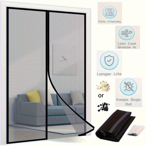 Magnetic screen door - magnetic,