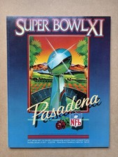 Super Bowl XI 11 NFL Programme
