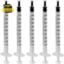 5 Pcs Syringes without Needle