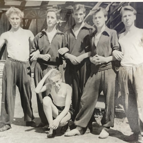 Original vintage photo lads - vintage,