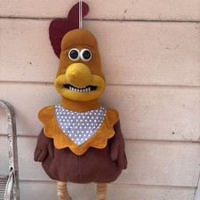 Chicken Run - Rocky the Rooster Hot Water Bottle in Cover - 29” 1999