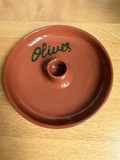 Terracotta Olive Dish Bowl