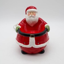 Yankee Candle Electric Tart Wax Warmer Ceramic Santa Claus Christmas Decor