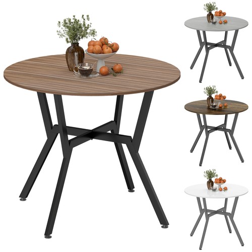 Homcom dining table - table, round