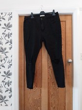 Primark Women's Ripped Skinny Jeans Size 18