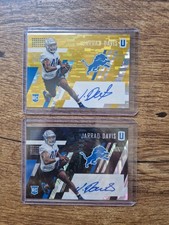 Panini Unparalleled 2017 Detroit Lions Jarrad Davis Autograph Cards