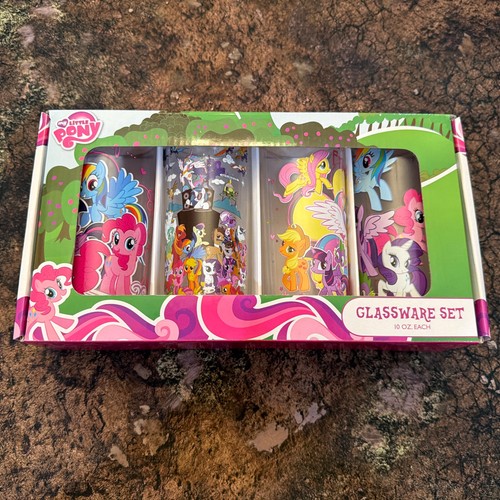Little pony glassware set - my,