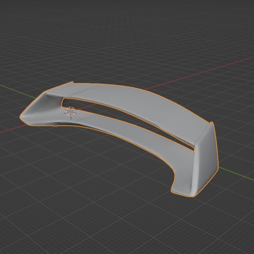 Spoiler for diecast - for,