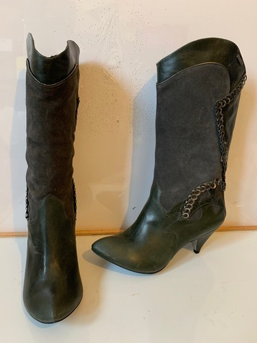 Firetrap heels leather boots - heels,