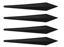 4x BLACK Door Boot Guard