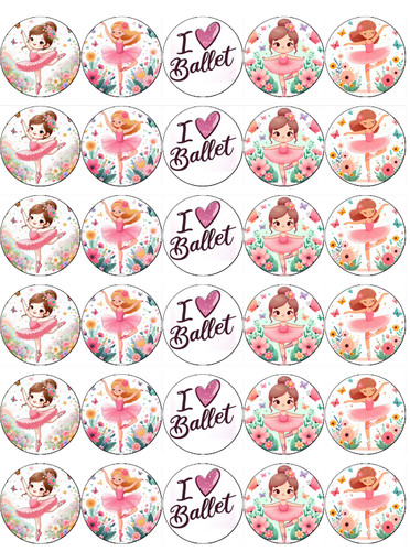Ballet ballerina pink - ballerina,