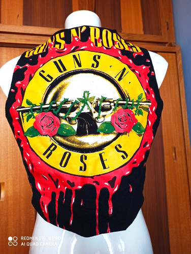 Guns roses gilet - n,