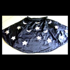 Wizard cloak in black with