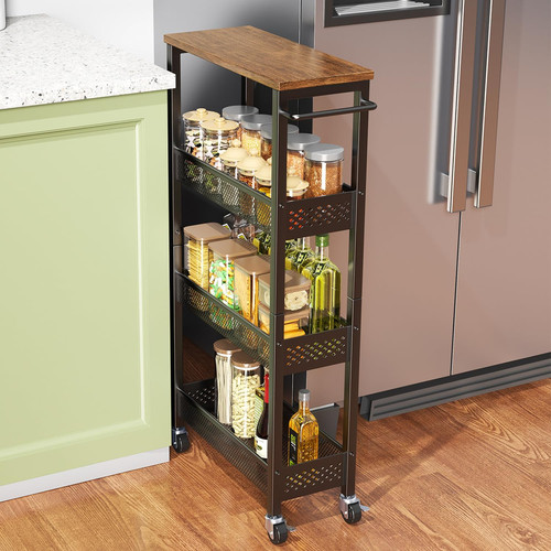 Slim storage cart - slim, 4