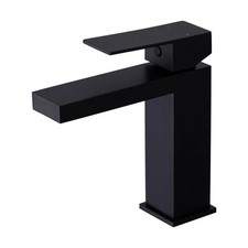Matte Black Basin Mixer Tap