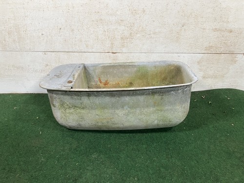 Galvanized cattle drinker - galvanized,