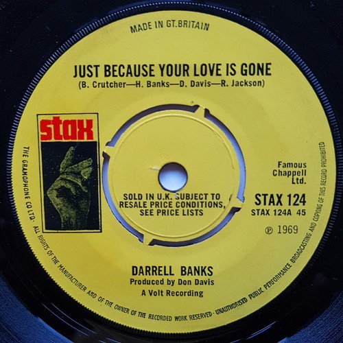 Darrell banks just because - banks,