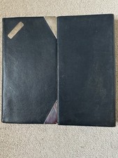 Leather silver hallmarked - leather, &