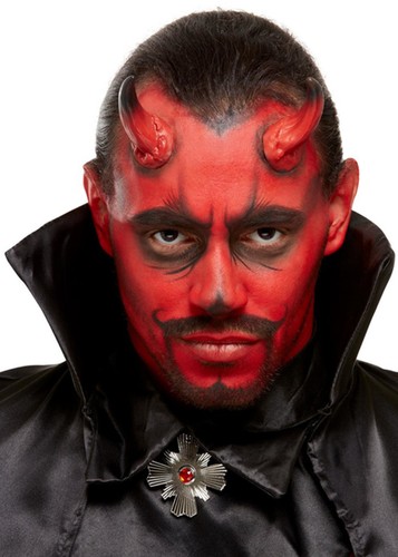 Halloween stick red demon - halloween, on