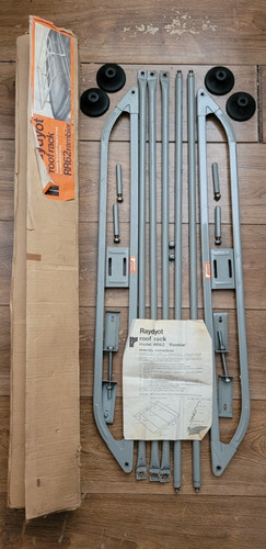 Vintage classic car roof rack - vintage,