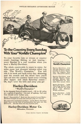 1919 paper motorcycle - 1919,