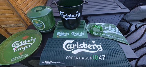 Carlsberg set ashtray - carlsberg,