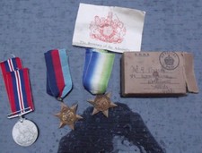 A WW2 ROYAL NAVY ATLANTIC STAR