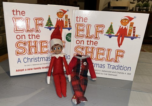 Elf the shelf boy - doll, blue