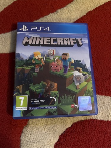 Ps4 minecraft disc game play - ps4,