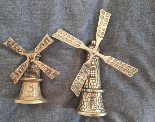 Brass windmill bells - 2,