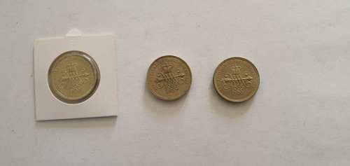 1989 two pound coin - two,