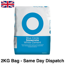 Snowcrete White Cement | 2KG Perfect for Crafting | Same Day Dispatch | Genuine