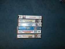 Police Academy VHS Tapes Set 1986-1987