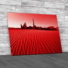 Totem Pole And Sand Dunes Utah