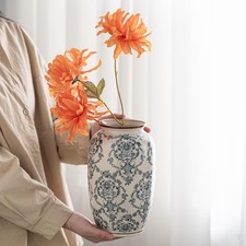 Blue and White Vase, Vintage